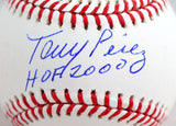 Tony Perez Autographed Rawlings OML Baseball w/3 Insc.-Beckett W Hologram