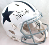 Dak Prescott Autographed Dallas Cowboys F/S 60-63 Speed Authentic Helmet-Beckett W Hologram *Black