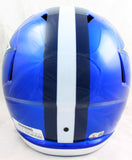 Dak Prescott Autographed Dallas Cowboys F/S Flash Speed Helmet-Beckett W Hologram *White