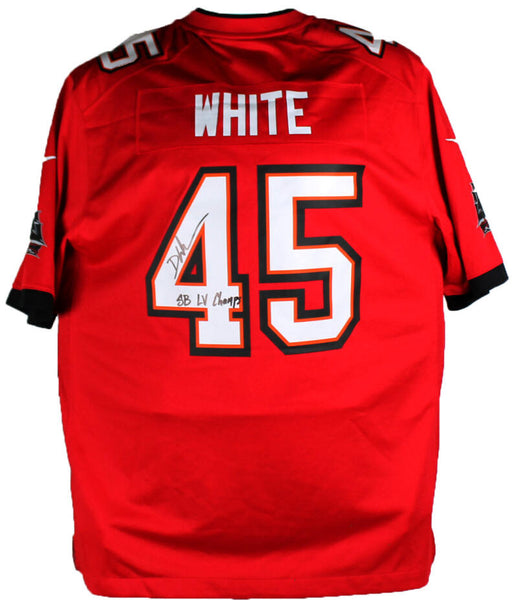 The Jersey Source Autographs Devin White Autographed White Pro Style Jersey-Beckett W Hologram *Black