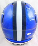 Tony Dorsett Autographed Dallas Cowboys F/S Flash Speed Authentic w/5 Stats Helmet-JSA W *White