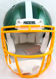 Davante Adams Autographed Packers F/S Flash Speed Authentic Helmet-Beckett W Hologram *Yellow