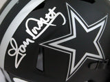 Tony Dorsett Autographed Dallas Cowboys Eclipse Mini Helmet-JSA W *Silver