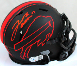 Josh Allen Autographed Buffalo Bills Eclipse Speed Mini Helmet-Beckett W Hologram*Red Image 1