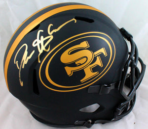 Deion Sanders Signed San Francisco 49ers F/S Eclipse Helmet-Beckett W Hologram *Gold Image 1