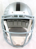 Shane Lechler Autographed Oakland Raiders F/S Flash Helmet w/3 Insc.-Beckett W Hologram *White