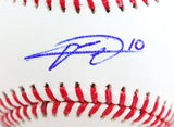 Yuli Gurriel Autographed Rawlings OML Baseball w/Insc -JSA W Auth *Blue
