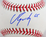 Jose Urquidy Autographed Rawlings OML Baseball - JSA W Auth *Blue Image 2