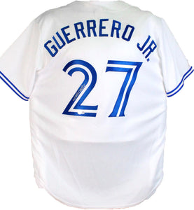 Vladimir Guerrero Jr. Autographed Toronto Blue Jays Majestic White
