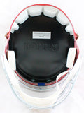 Michael Strahan Autographed NY Giants F/S Flash Speed Helmet-Beckett W Hologram *White