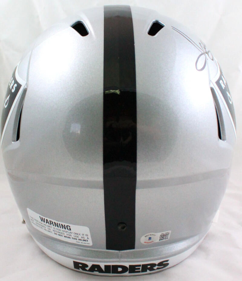 Howie Long Autographed Raiders Speed Mini Helmet w/HOF-Beckett W Holog –  The Jersey Source