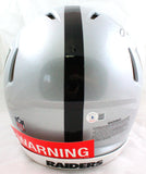 Howie Long Autographed Oakland Raiders F/S Speed Authentic Helmet-Beckett W Hologram  Image 4
