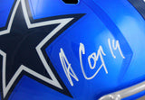 Amari Cooper Signed F/S Dallas Cowboys Flash Speed Helmet-Beckett W Hologram *White