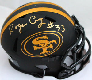 Roger Craig Autographed San Francisco 49ers Eclipse Mini Helmet- Becke –  The Jersey Source