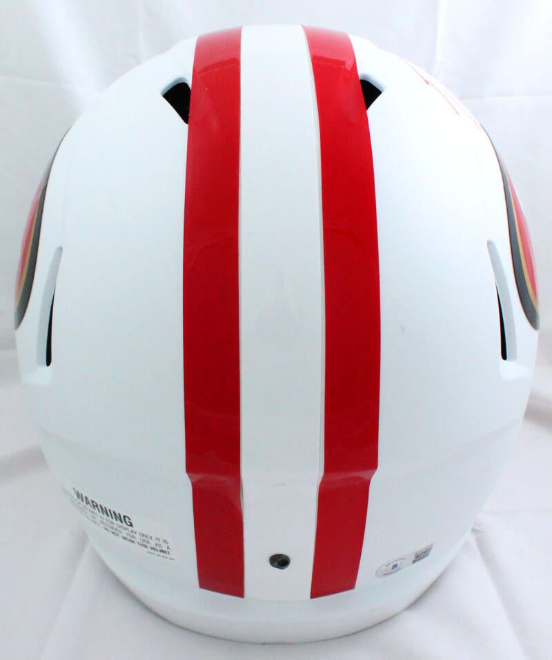 George Kittle San Francisco 49ers Signed White Color Rush Pro Style Je —  Ultimate Autographs