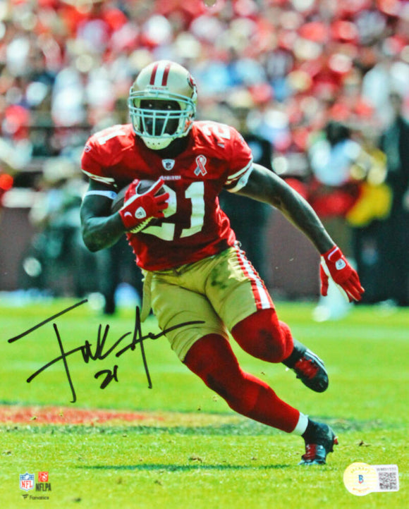 Frank Gore Autographed/Signed San Francisco 49ers 8×10 Photo Beckett –  Denver Autographs