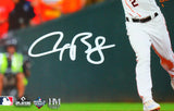 Alex Bregman Signed Houston Astros 8x10 Throw Photo-Beckett W Hologram *White Image 2
