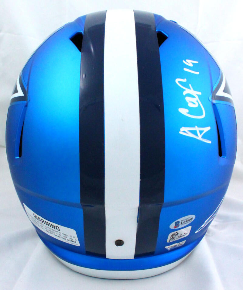 Ezekiel Elliott Autographed/Signed Dallas Cowboys Blaze