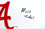Bryce Young Autographed Alabama Crimson Tide Logo Football w/Roll TIde- Beckett W Hologram