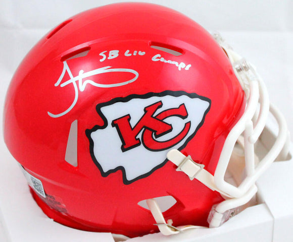 Kansas City Chiefs Speed Football Helmet