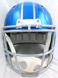 TJ Hockenson Autographed Detroit Lions F/S Flash Speed Helmet- Beckett W Hologram *White Image 3