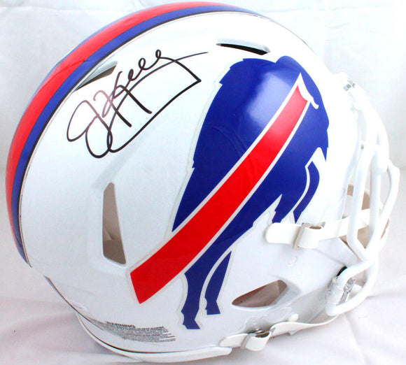 Jim Kelly Autographed Buffalo Bills F/S 2021 Speed Authentic Helmet-JSA W *Black