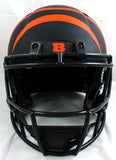 Ja'Marr Chase Autographed Cincinnati Bengals Eclipse F/S Speed Authentic Helmet -Beckett W Hologram *Orange Image 3