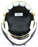 Chase Claypool Signed Steelers F/S Flash Speed Helmet-Beckett W Hologram *Black Image 5