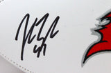 John Lynch Autographed TB Buccaneers Logo Football w/SB Champs-Beckett W Hologram *Black