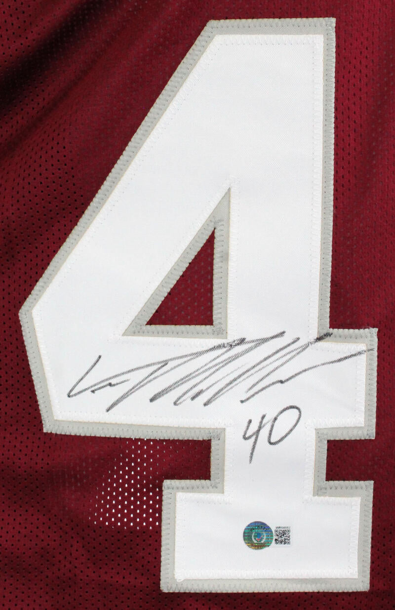 Von Miller Autographed Maroon College Style Jersey-Beckett W Hologram – The  Jersey Source