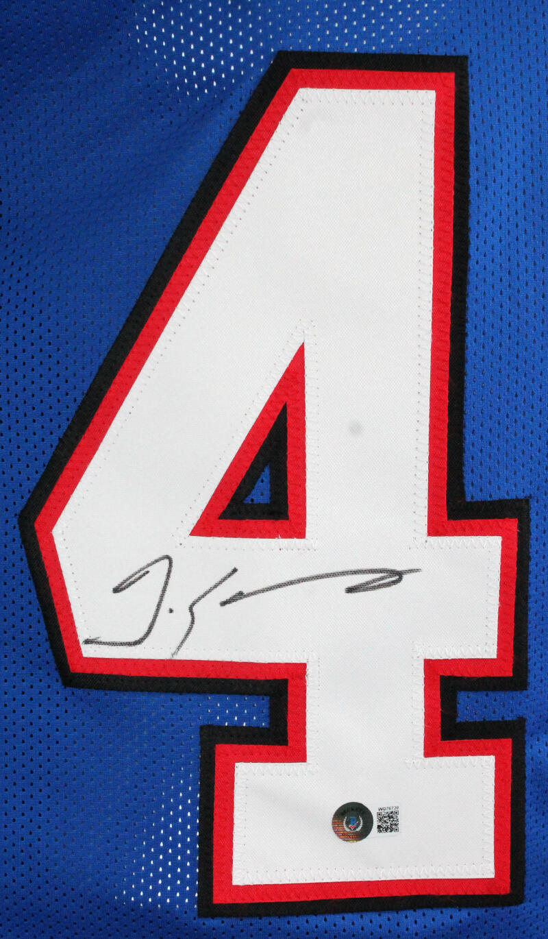 Tremaine Edmunds Autographed Buffalo Bills Jersey –