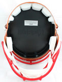 John Lynch Autographed TB Buccaneers F/S Flash Speed Helmet-Beckett W Hologram *White