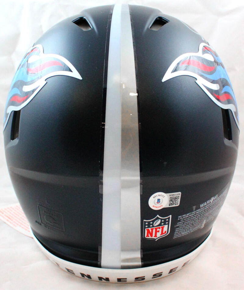 Derrick Mason Signed Tennessee Titans F/S Speed Authentic Helmet w/Tit –  The Jersey Source