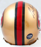 Garrison Hearst Autographed 49ers 96-08 Mini Helmet-Prova *Black