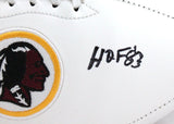 Sonny Jurgensen Autographed Redskins Logo Football w/ HOF-Beckett W Hologram