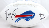 Eric Moulds Autographed Buffalo Bills Logo Football w/Insc.-Beckett W Hologram