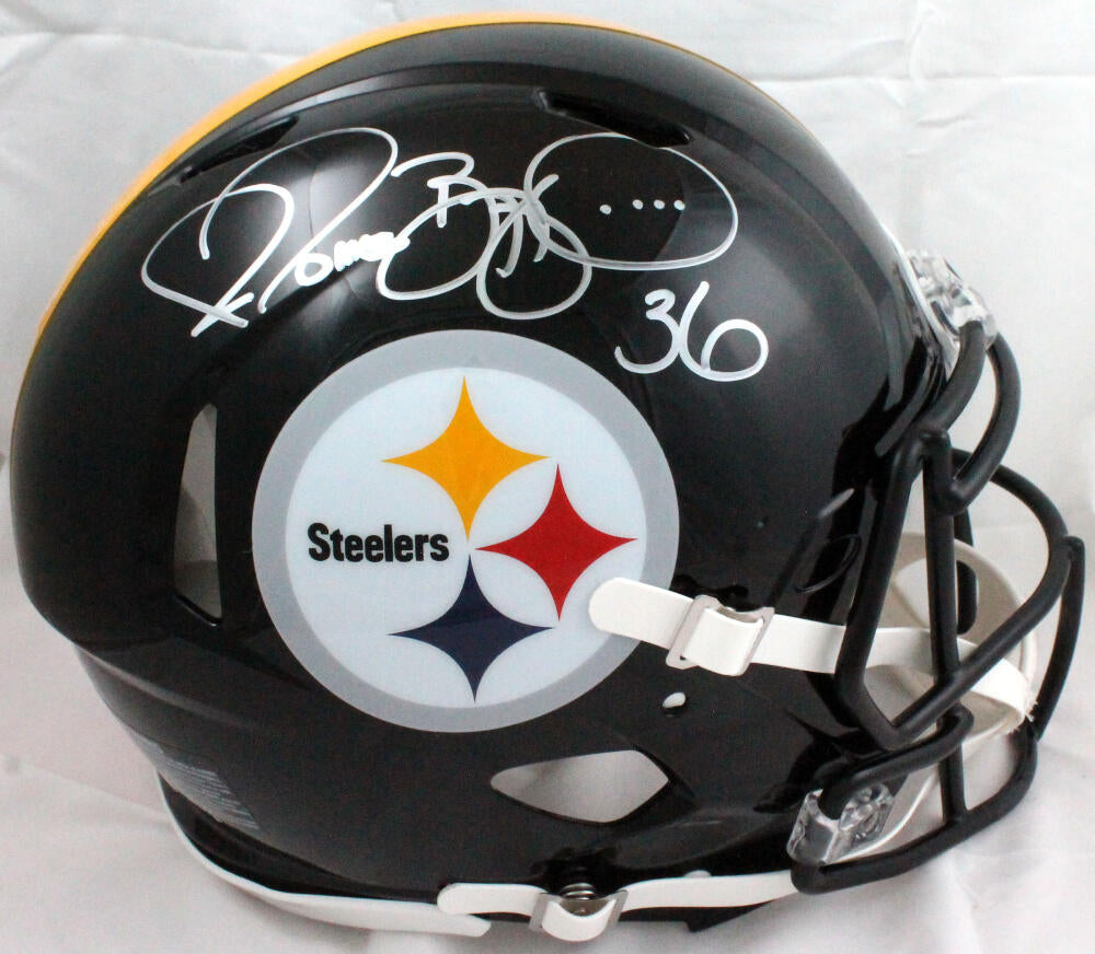 Jerome Bettis Signed Steelers F/S Eclipse Speed Helmet- Beckett W