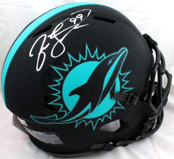 Jason Taylor Autographed Miami Dolphins F/S Eclipse Speed Authentic-Beckett W Hologram *Silver