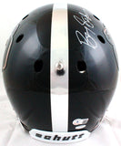 Barry Sanders Autographed Oklahoma State F/S Schutt Black Helmet-Beckett Hologram  Image 4