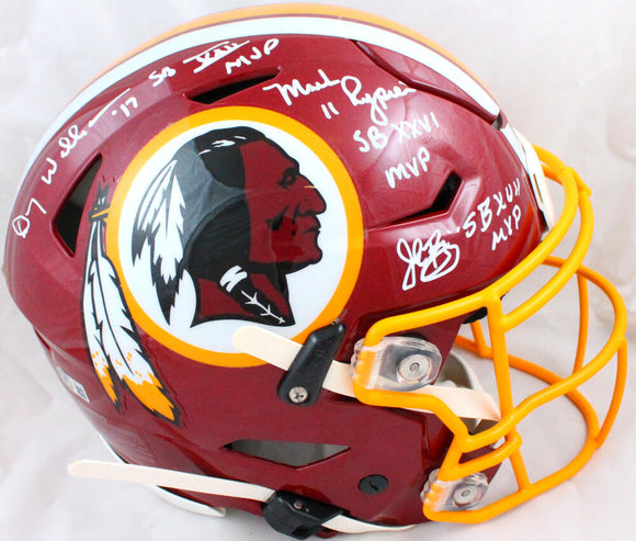 Terry McLaurin Signed Washington Football Team F/S Speed  Helmet-BeckettWHologram