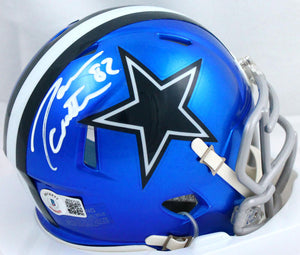 Jason Witten Autographed Dallas Cowboys Flash Speed Mini Helmet-Beckett W Hologram *White Image 1