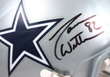Jason Witten Autographed Dallas Cowboys F/S Speed Helmet- Beckett W Hologram *Black Image 2