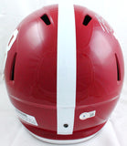 Bryce Young Autographed Alabama Crimson Tide F/S Speed Helmet-Beckett W Hologram *Silver Image 3