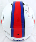 Thurman Thomas Autographed Buffalo Bills F/S Speed Helmet- JSA W Auth *Black Image 4