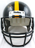 Ham Lambert Russell Autographed Pittsburgh Steelers F/S Helmet w/ 2 Insc- JSA W *Gold  Image 5