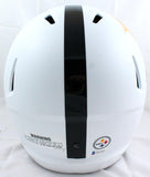Chase Claypool Autographed Pittsburgh Steelers F/S AMP Speed Helmet- Beckett W Auth *Black Image 4
