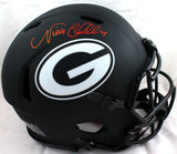 Nick Chubb Autographed Georgia Bulldogs F/S Eclipse Speed Authentic Helmet-Beckett W Hologram *Red Image 1
