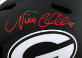 Nick Chubb Autographed Georgia Bulldogs F/S Eclipse Speed Authentic Helmet-Beckett W Hologram *Red Image 2