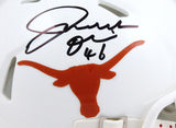 Joseph Ossai Autographed Texas Longhorns Speed Mini Helmet-Beckett W Hologram *Black Image 2