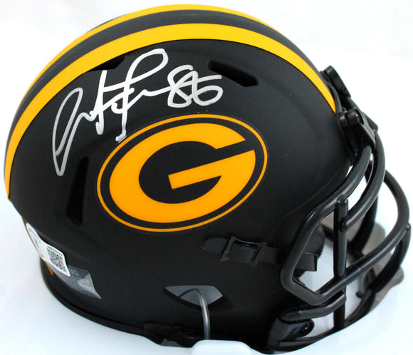 Antonio Freeman Autographed Green Bay Packers Eclipse Speed Mini Helmet-Beckett W Hologram *Silver Image 1